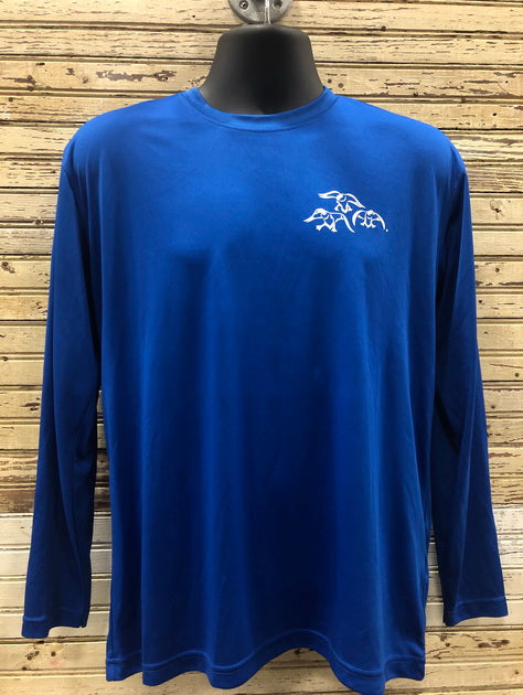 Royal blue dri fit long sleeve on sale